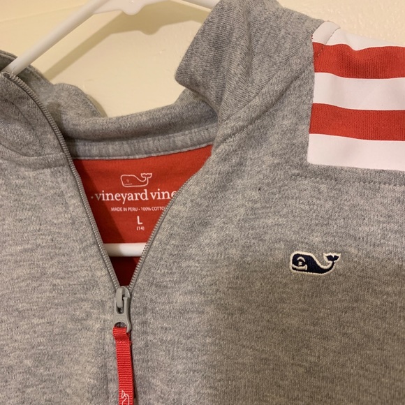 Child’s Large Vineyard Vine Quarter-Zip - Picture 5 of 6